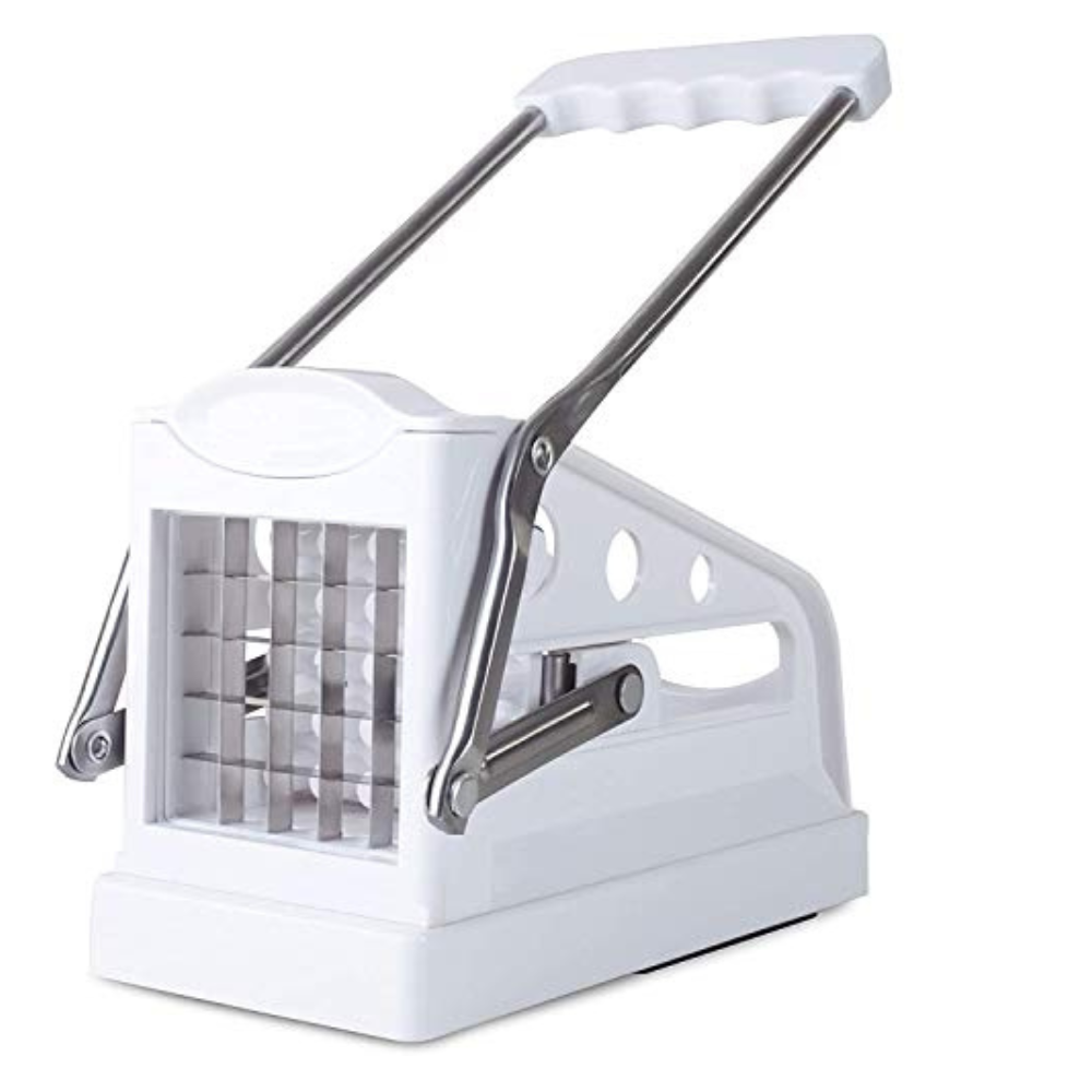 YOUTHINK Cutter Potato Cutter Dicer Stainless Steel Fries Wedges Cubes  Cutter French Fry Cutter Stainless Steel Vegetable Dicer Fruit Food Dicer  for Kitchen Restaurant Silver 