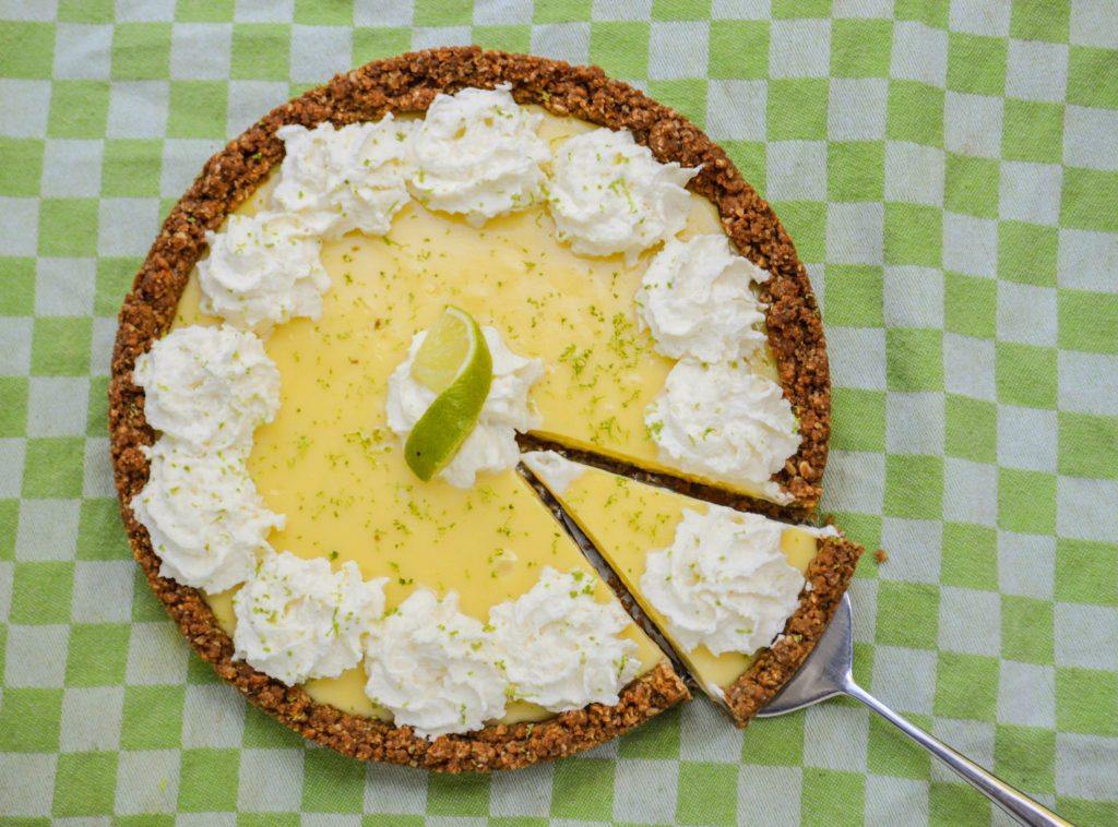 Key Lime Pie with Coconut Whipped Cream Topping