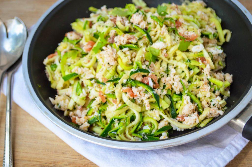 Chili Crab Zoodles - ICO USA STORE