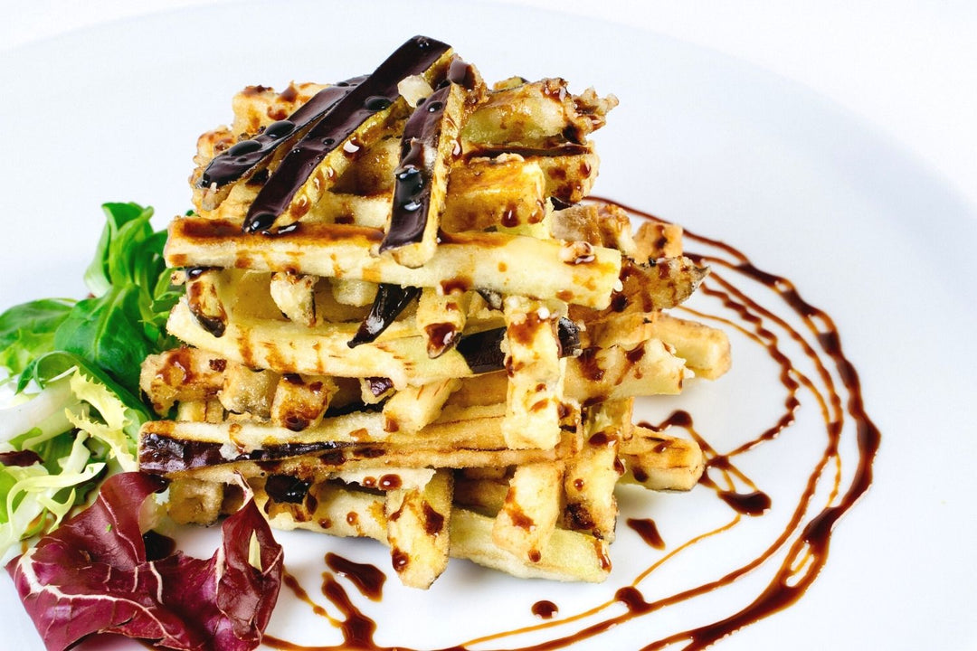 Eggplant Tempura With Honey