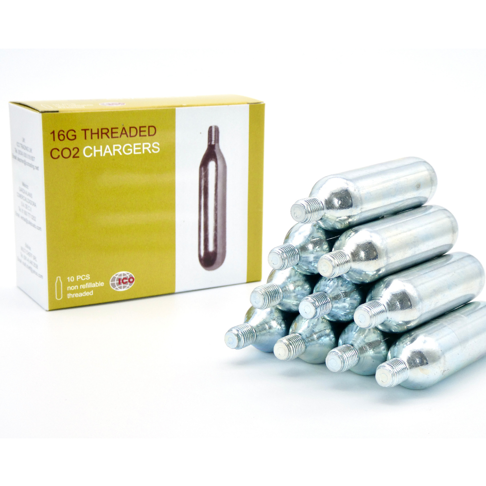 16g CO2 (Carbon Dioxide) Chargers