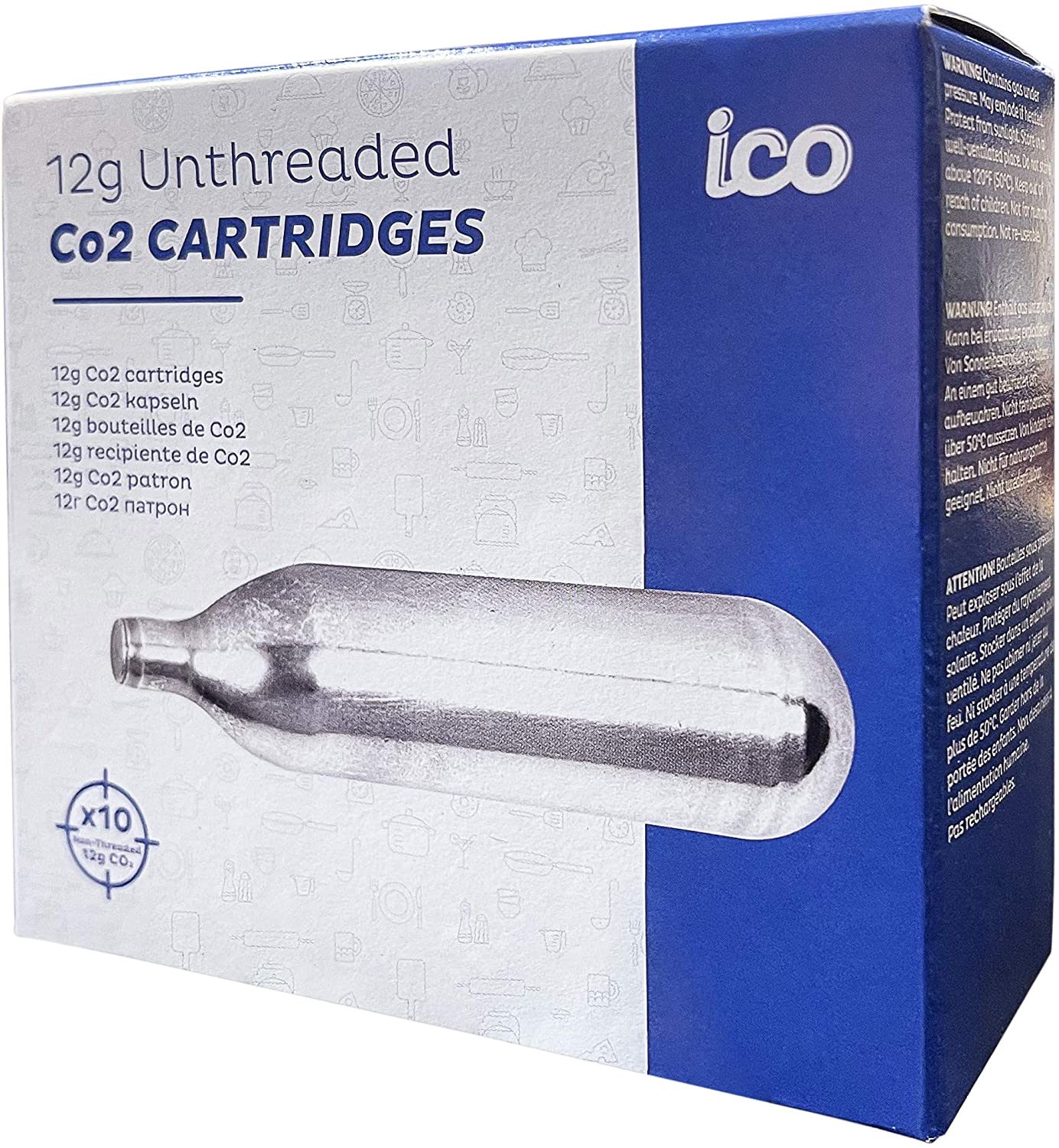 12g CO2 (Carbon Dioxide) Chargers