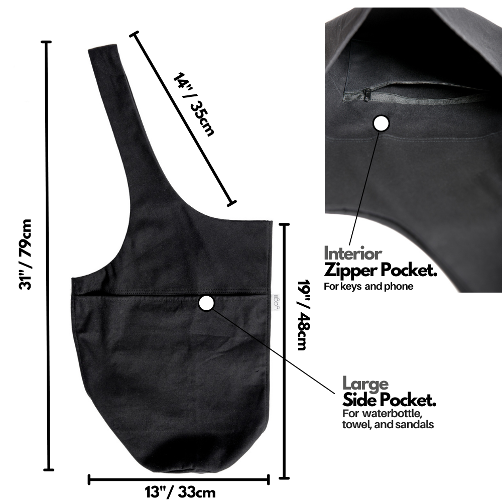 YogiiiTote (Obsidian Black)