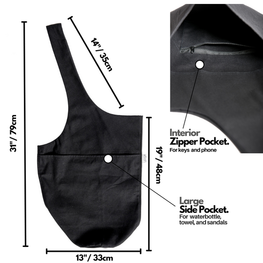 YogiiiTote (Obsidian Black)