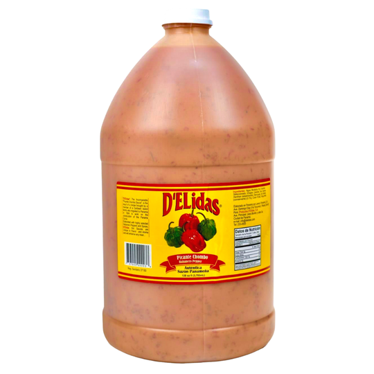 D'ELidas Habanero Hot Sauce, 128 Fl Oz/1 Gallon