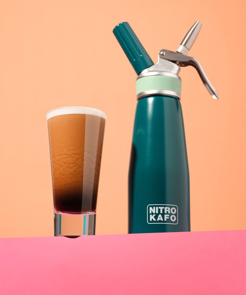 NITRO KAFO Nitro Cold Brew Coffee Maker Kit (1 Quart/1L)
