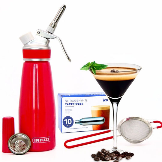 Infuzi Mixology Cocktail Maker Machine & Fast Alcohol Infuser, 1 Pint