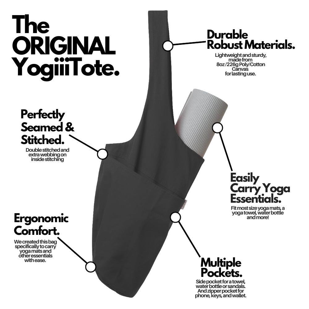 YogiiiTote (Obsidian Black)