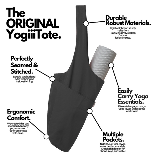 YogiiiTote (Obsidian Black)