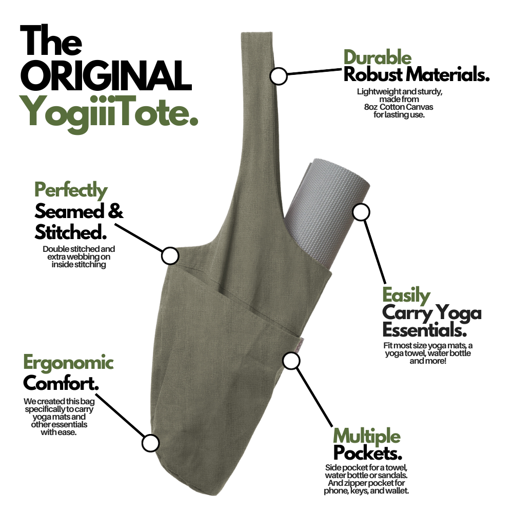 YogiiiTote (Olivine Green)