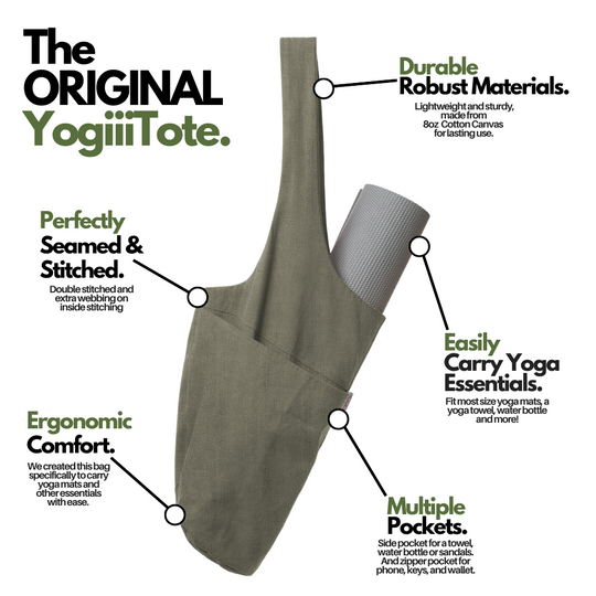 YogiiiTote (Olivine Green)