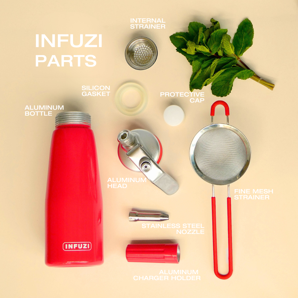 Infuzi Mixology Cocktail Maker Machine & Fast Liquor Infuser, 1 Pint