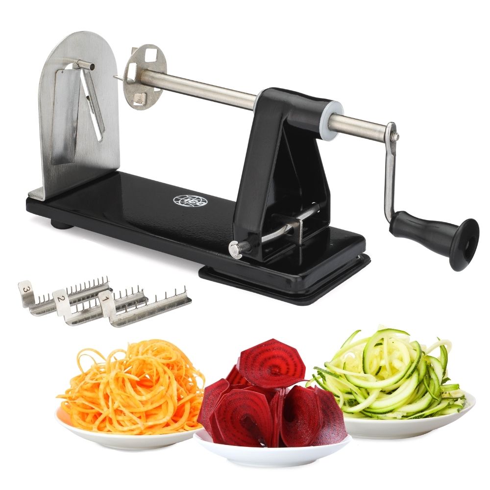 Spiralizer for Veggies, 4 in 1 Zoodles Spiralizer, Zucchini Noodle Maker,  Zucchini Spiralizer for Veggies Noodles
