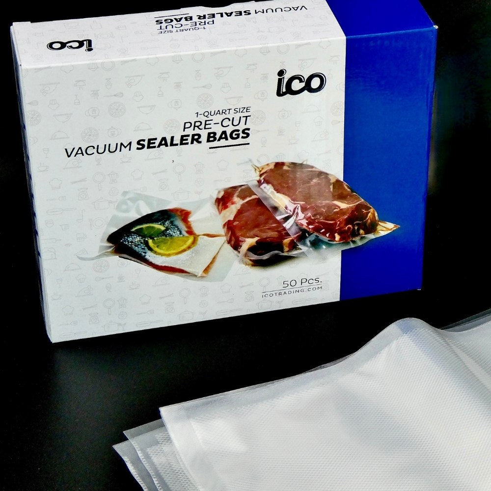 ICO Vacuum Sealer Bags, 50 count