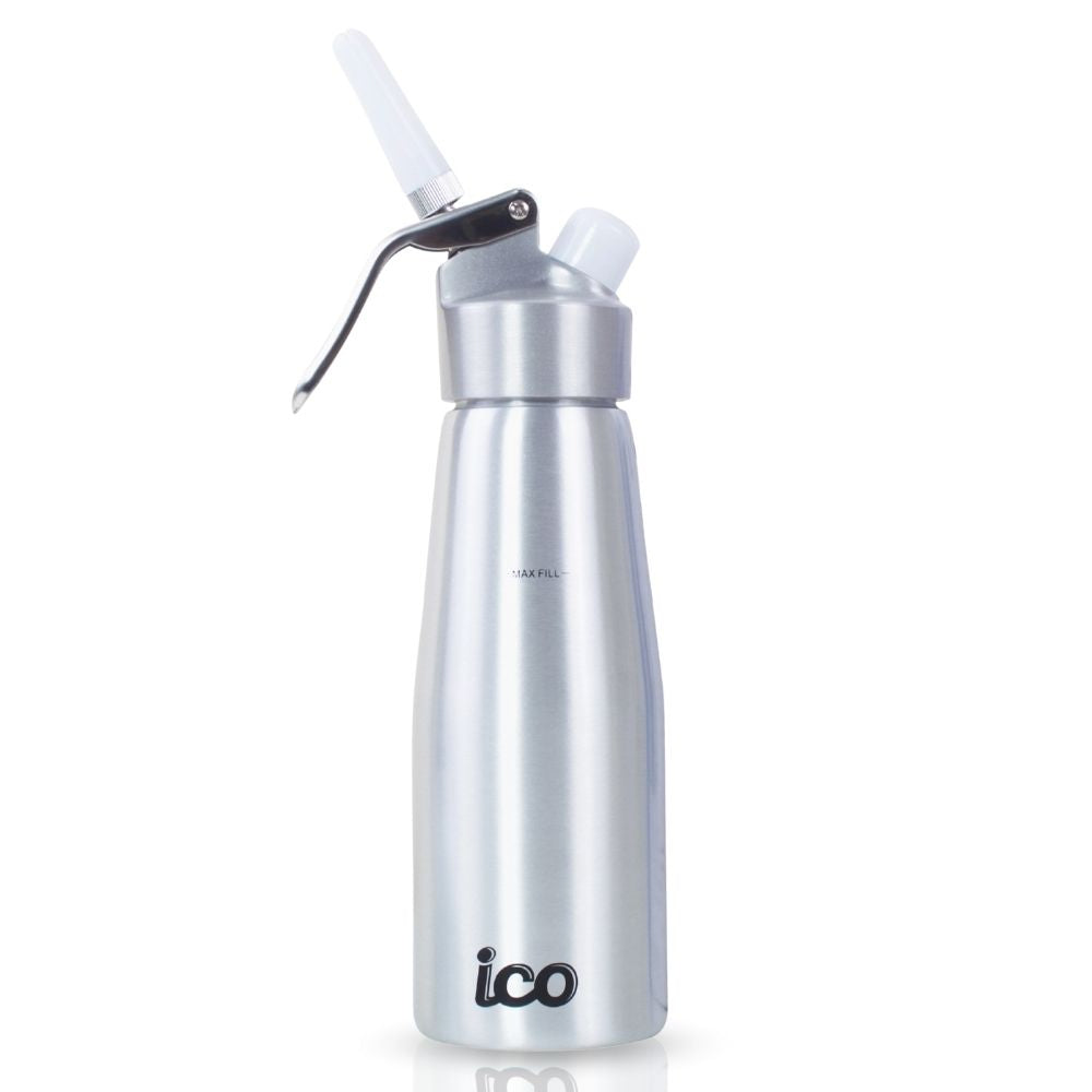 ICO Professional Aluminum Whipped Cream Dispenser (1 Pint/0.5L)