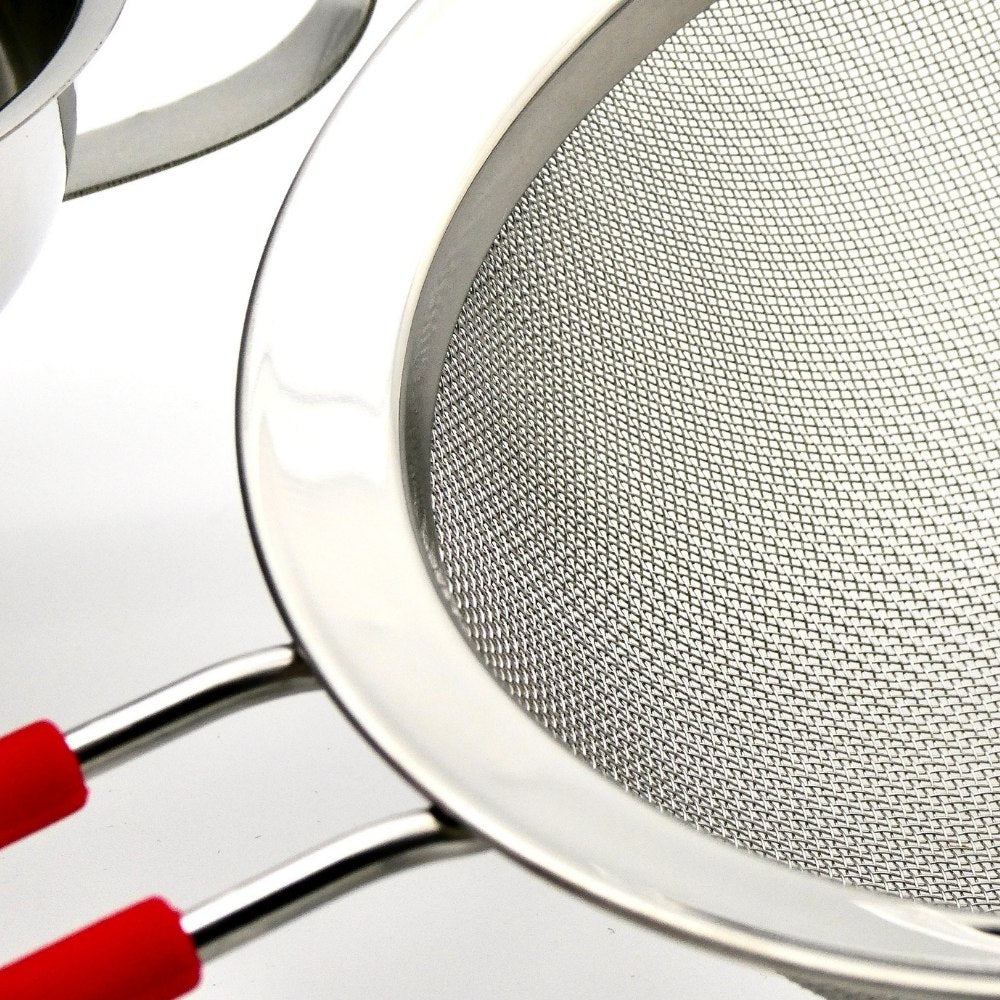 ICO Stainless Steel Funnel and Sieve for Whipped Cream Dispensers, Canning and Other Infusions