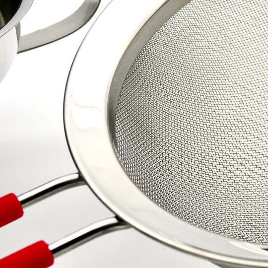 ICO Stainless Steel Funnel and Sieve for Whipped Cream Dispensers, Canning and Other Infusions
