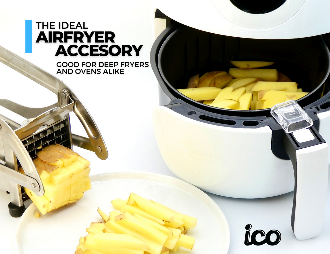 ICO Stainless Steel 2-Blade French Fry Potato Cutter - ICO USA STORE