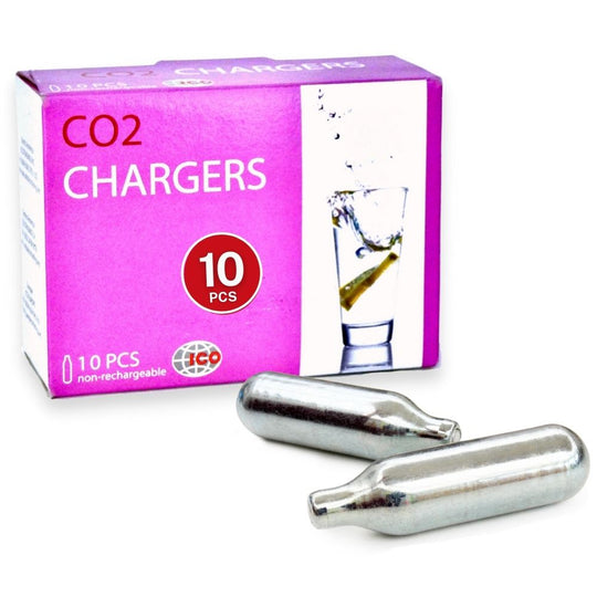 ICO 8g CO2 Soda Cartridges, 10 Count
