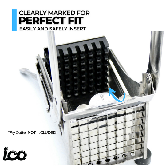 ICO Replacement Fry Cutter SMALL Blade and Pusher