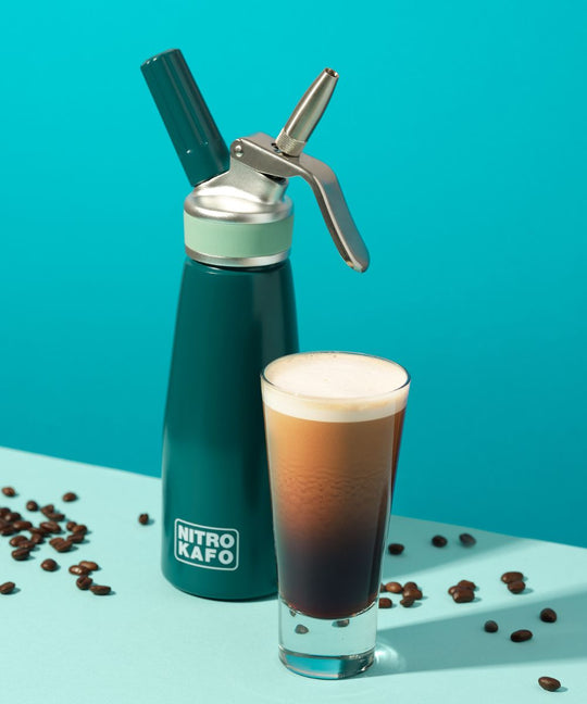 NITRO KAFO Nitro Cold Brew Coffee Maker Kit (1 Pint/0.5L)