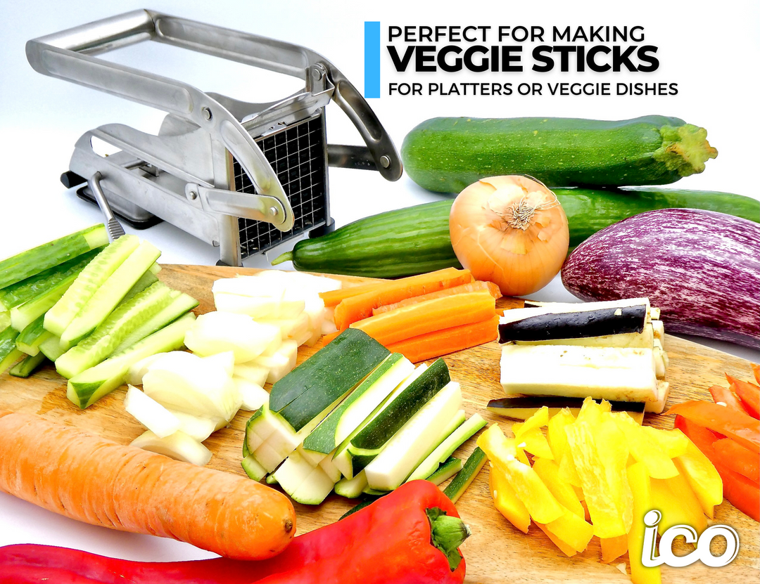 ICO Stainless Steel 2-Blade French Fry Potato Cutter - ICO USA STORE