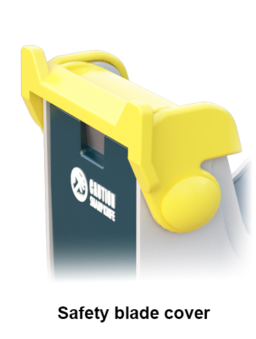 Excell ET-12271 Premium Twin-Roll Steel Desktop EXTRA WIDE™ Multi-Rolls Tape Dispenser, 2"