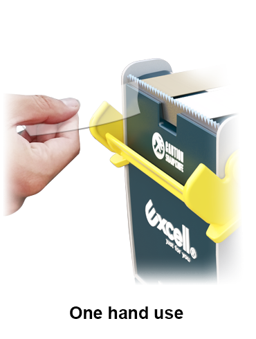 Excell ET-12271 Premium Twin-Roll Steel Desktop EXTRA WIDE™ Multi-Rolls Tape Dispenser, 2"