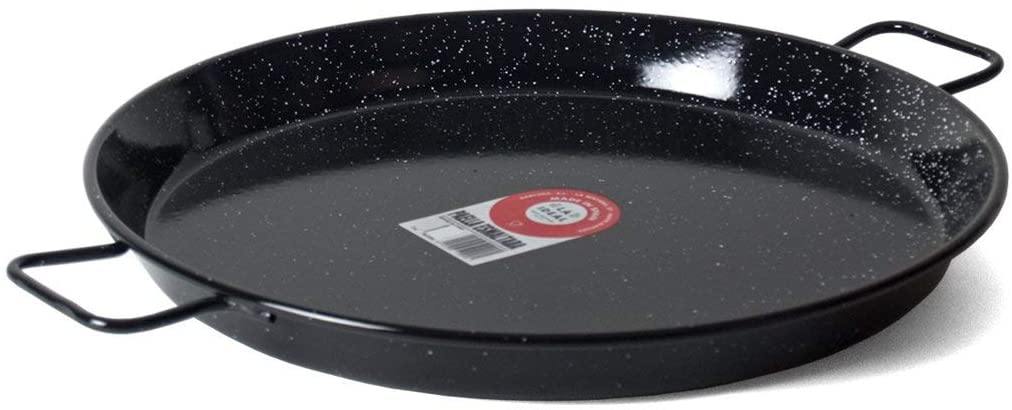 Garcima 16-Inch Enameled Steel Paella Pan
