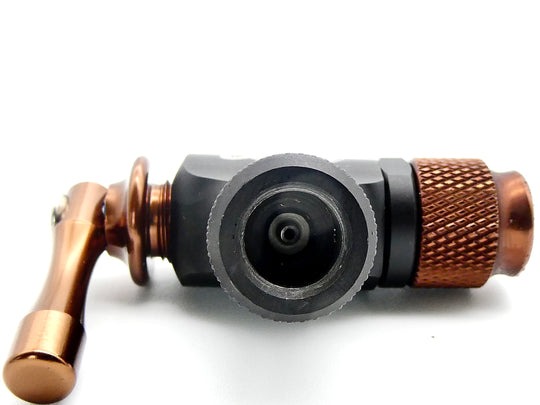 ICO CO2 Inflator For Bike Tires + Insulated Sleeve For Presta And Schrader Valves