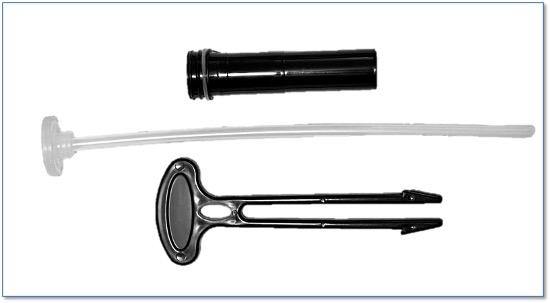 ICO Replacement Soda Siphon Straw and Washer, Measure Insert Tube and Tube Removal Tool 
