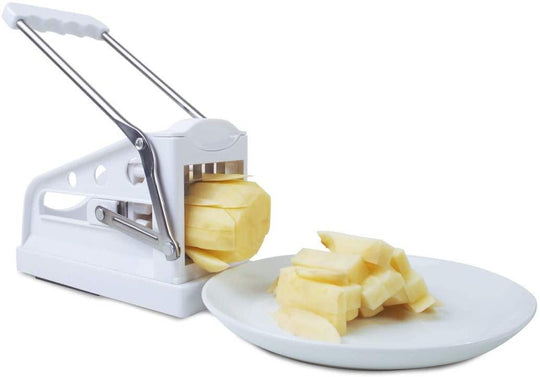 Potato Cutter and Vegetable Dicer with Stainless Steel Blade & Handle